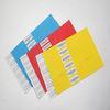 GJ-3000B Barcode Printed Adhesive With 10&quot; * 1&quot; Tyvek Paper Armband / Wristbands for Event