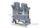 Gray - Blue Screw - Clipping Terminal Blocks, Screw Terminal Block with 600V 20A