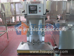 Beer keg filling machine with single , double heads