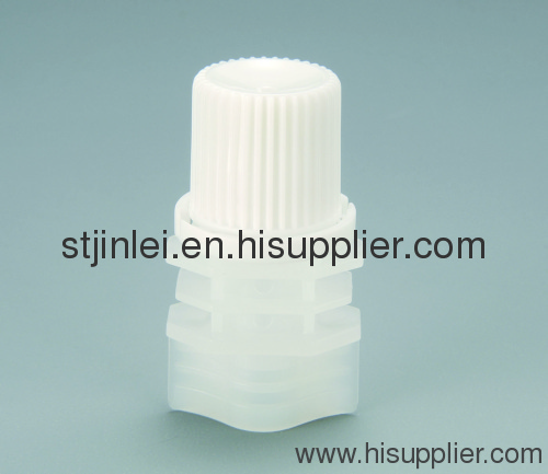 plastic spout and cap for pouch