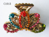 C1013 Flower Shape Zinc Alloy Hair Claw