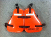 Vinyl Dipped Work Vest PVC/NBR foam Universal,Orange,USCG Approved