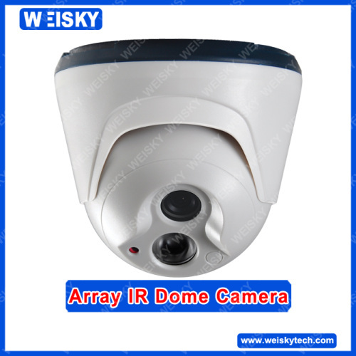 Array IR Dome Camera CMOS 520TVL CCTVCamera with ir-cut