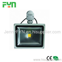 High power IP65 sensor led flood light 30w