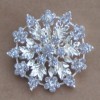 rhinestone sparkle wedding brooch