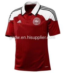 2012-2013 Thailand quality Football Jersey for Danmark Home