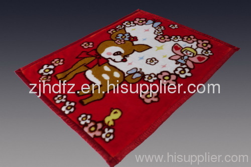 soft printed polyester blanket