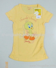 ROUND COLLAR T-SHIRT FOR LADY OR CHILDREN