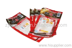 Three sides heat seal plastic bag