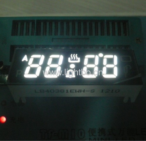 Custom Design Four-Digit 0.38 inch Digital Oven Timer LED Display,Various colours available