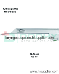 F/O Laryngoscope Miller Blade # 0 = DODHY Instruments