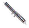 18w l1000 * w76 * h76mm 10 - 45 Degrees Led Wall Wash Lighting For Archway, Court