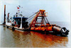 Hot selling hydraulic cutter suction sand dredger