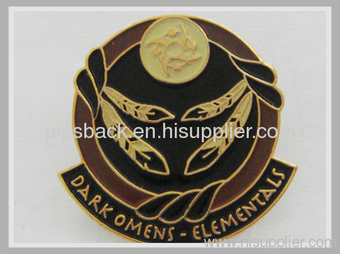 strap lapel pins for trading with soft enamel process