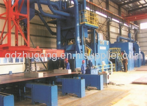 Steel Plate Shot Blasting Machine