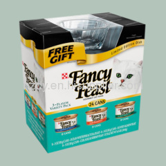 4 Color Printed Corrugated Carton for fancy feast