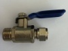 Brass Mini Ball Valve With Nickle Plated