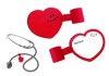 Heart shape Stethoscope I.D. Tag