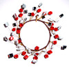 Wholesale christmas decor--3.5&quot;BEAD CANDLERING