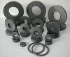 Bonded ferrite magnets