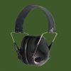 Low profile electronic earmuff for shooting and hunting