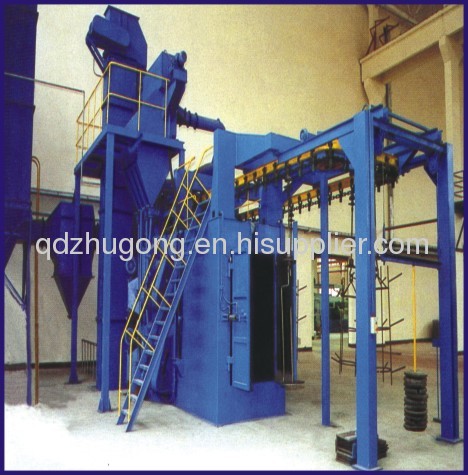 Overhead Shot Blast Cleaning Machine