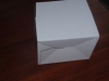 Popular White Corrugated Carton Boxes, flap top and crashlock base