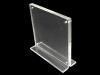 acrylic table menu display holder