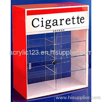 Acrylic tobacco display case& cigarette display ,OEM available