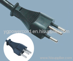 SWISS NEW STANDARD PLUG WITH CABLE