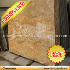 newstar golden granite slabs
