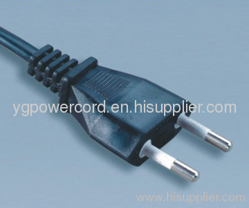 PVC power cord with IMQ plug