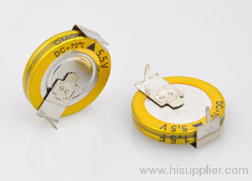 Super capacitor 5.5V ,1.5F-V