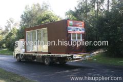 Prefabricated Container houses for living / hotel / shop