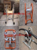 Cable roller galvanized Cable roller with ground plate