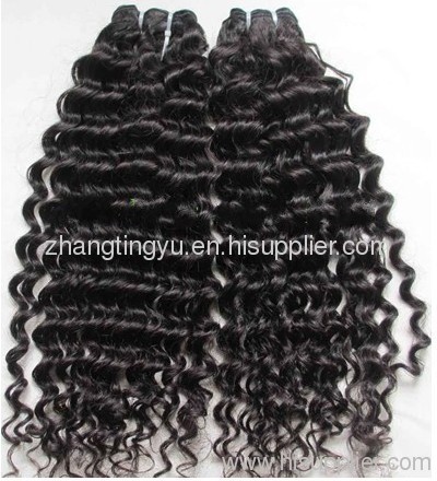 Curly remy hair extension