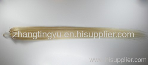 Silicon ring hair extension