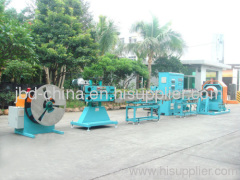 PVC steel wire reinforced hose making machine