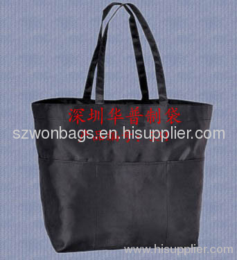 polyester shoulder bag, silk screen polyester bag