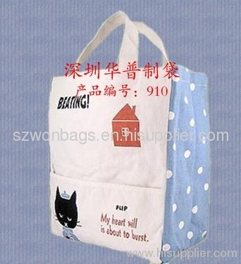 folding cotton bag, foldable cotton bag