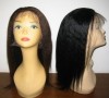 Kinky straight full lace wig for black women