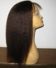 Wholesaler kinky straight full lace wigs