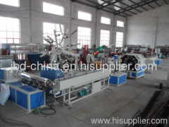 PVC flexible pipe extrusion line