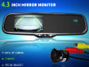 4.3&quot; Car reversing Rear view Video Mirror Monitor Handsfree+Night vision Camera