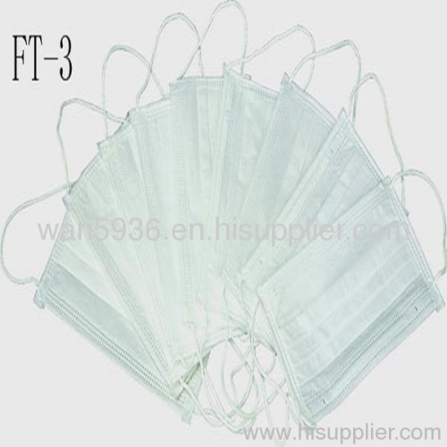 2 ply non woven face masks with earloop
