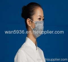 3 PLY non woven activated carbon face mask with earloop