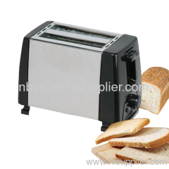 Electronic Timing Control Toaster with Stainless steel 2 slice toaster