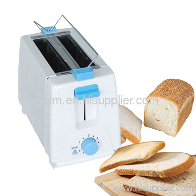 Pop Up Toaster with Metal wall 2 slice toaster