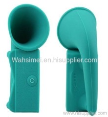 Hot selling silicone speaker for iphone5