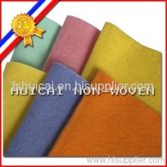 polyester mix with viscose non-woven felt clean cloth